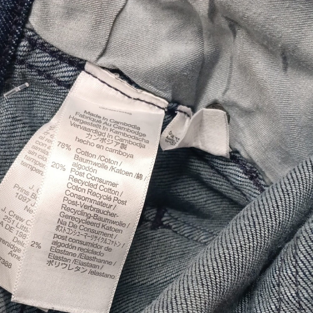 Madewell High Rise Dark Blue Jeans - Picture 8 of 10